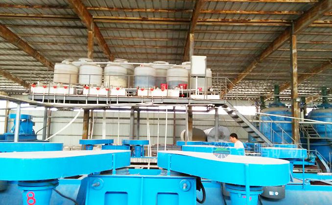 山東郯城500t/d螢石礦項(xiàng)目